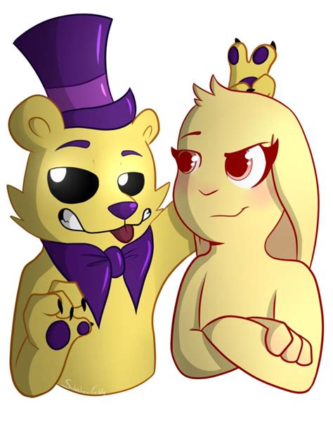 Goldie And Clover Art Trade For Grawolfquinn By Sideshowfreddy