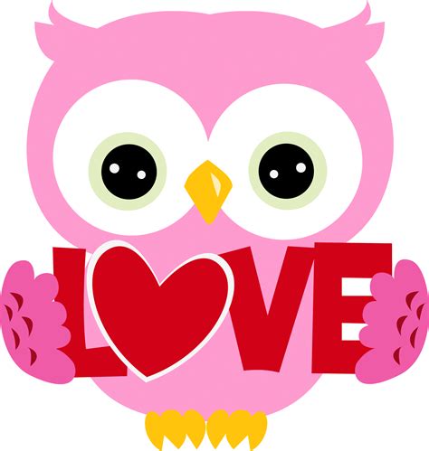 valentines owl cliparts   valentines owl cliparts