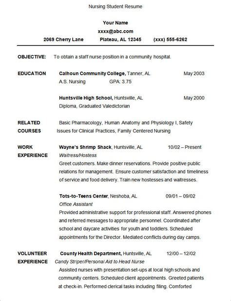 resume examples  samples  students college student resume