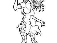 zombies ideas   halloween coloring pages halloween