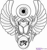 Scarab Beetle Egyptian Designs Drawing Tattoos Tattoo Draw Gods Egypt Dung Horus Symbols égyptien Ancient Dessin Scarabée Egyptien Symbolism Google sketch template