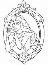Coloring Princess Disney Mirror Aurora Pages Princesses Beautiful Beauty Color Kids Sleeping Colouring Kidsplaycolor Popular 73kb Choose Board Comments Coloringhome sketch template