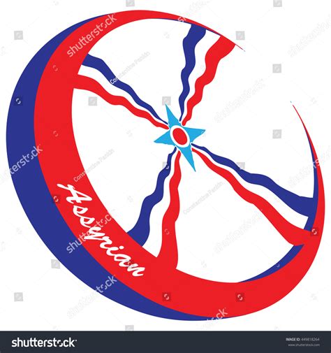 symbol   assyrian community vector illustration  shutterstock