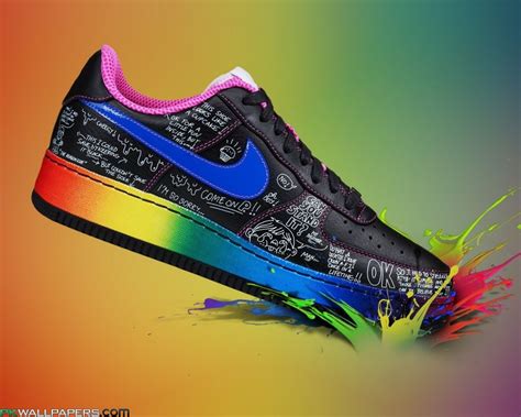 nike  rainbow style shoes wallpaper nike sneakers nike