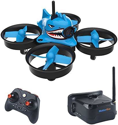 makerfire micro fpv racing drone  fpv goggles  ch tvl