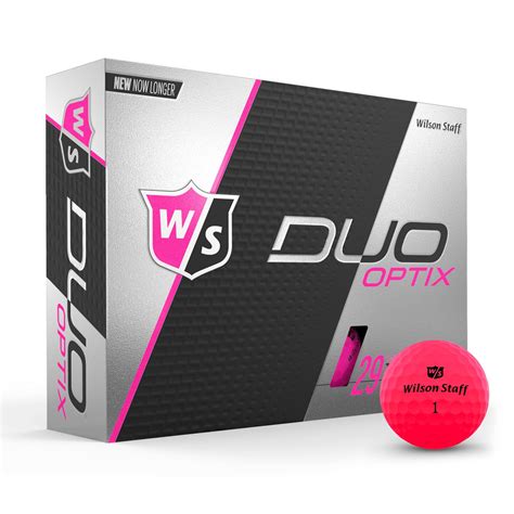 wilson staff duo soft golf balls optix proton pink discount golf