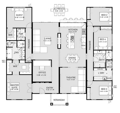 modular residential building wa pindan homes modular home floor plans  bedroom house