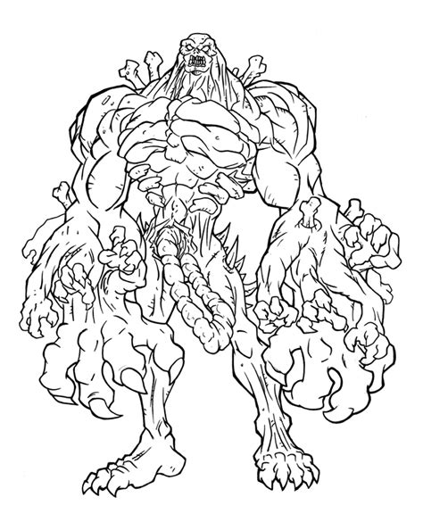 minecraft mutant zombie coloring pages