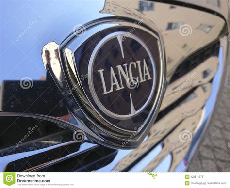 lancia car emblem editorial image image  outdoors