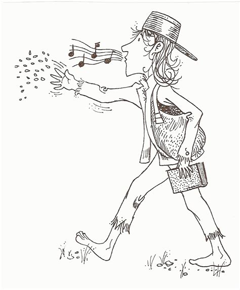 printable johnny appleseed coloring pages coloring nation