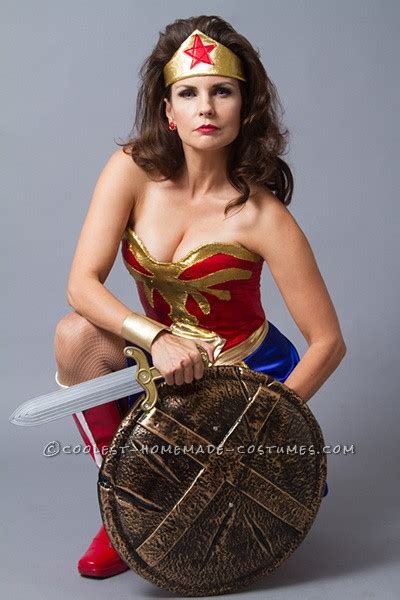 Sexy Wonder Woman Costume Pin Up Style