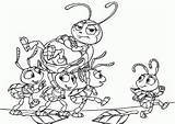 Coloring Life Bugs Bug Pages Kids Color Disney Print Simple Printable Characters Cartoon Getcolorings Pixar Justcolor sketch template