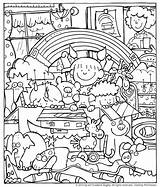 Noah Ark Pages Activity Lds Coloring sketch template