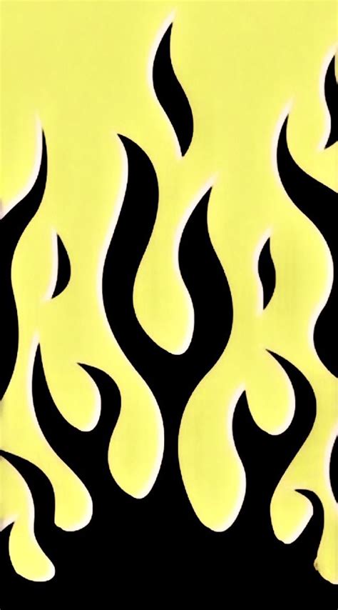 yellow flame wallpaper wallpaper iphone neon iphone