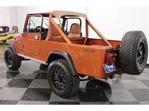 jeep cj scrambler  sale  fort worth tx classiccarsbaycom