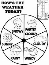 Weather Today Preschool Crafts Activities Chart Visit sketch template