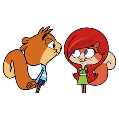scaredy squirrel character sally  trout transparent png stickpng