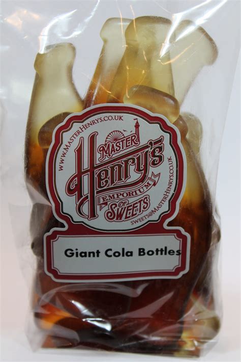 Haribo Giant Cola Bottles • Master Henrys Emporium Of Sweets