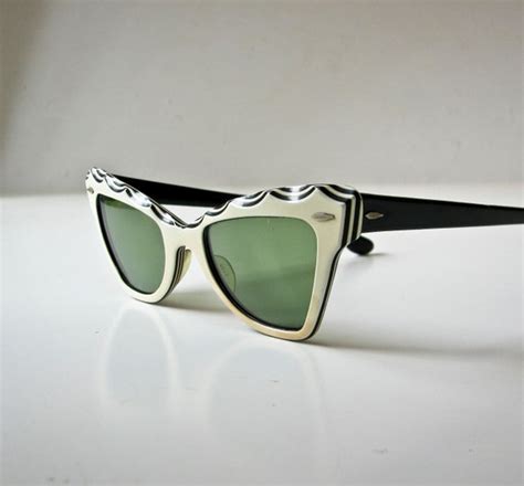 1950 s cat eye sunglasses mid century modern ray ban