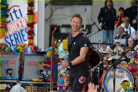Chris Martin And Coldplay Perform On Today Show Watch Now Photo