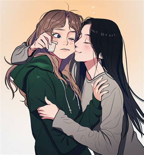 최배송 on twitter yuri anime girls yuri manga lesbian art