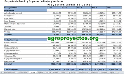 Costos Fijos Y Variables Definición Y Ejemplos Agroproyectos