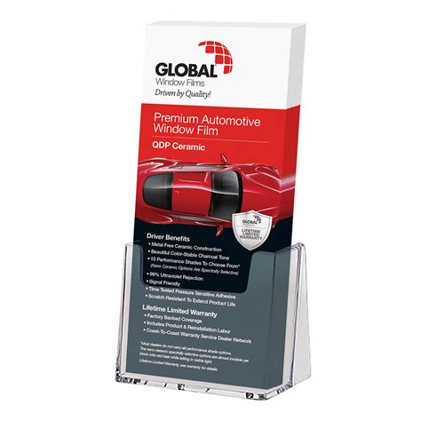 rack card qdp ceramic global express window films