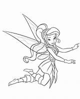 Coloring Pages Fairy Tinkerbell Disney Fairies Periwinkle Vidia Tinker Birthday Bell Silvermist Friends Drawing Fawn Printable Spongebob Raptor Clipart Cartoon sketch template