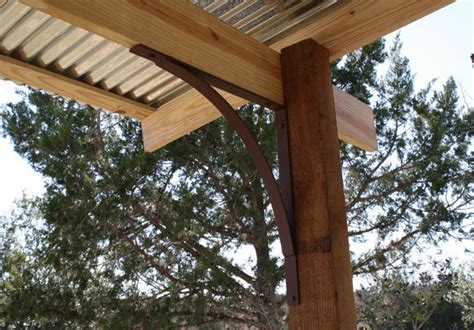 roof bracket   patio pergola deck  pergola support brackets