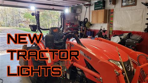I Should Have Done This Last Year Kioti Tractor Auxiliary Lights Youtube