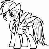 Dash Rainbow Pony Coloring Little Pages Drawing Clipart Lineart Transparent Pdf Girl Draw Pinclipart Clip Deviantart Hair Getdrawings Kids Clipartmag sketch template