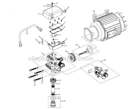 husky  pressure washer pump parts diagram reviewmotorsco