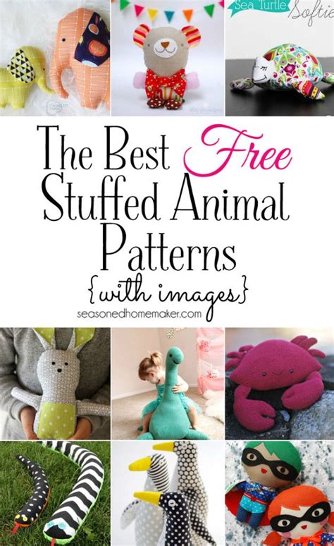 simple stuffed animal patterns  web   stuffed animal
