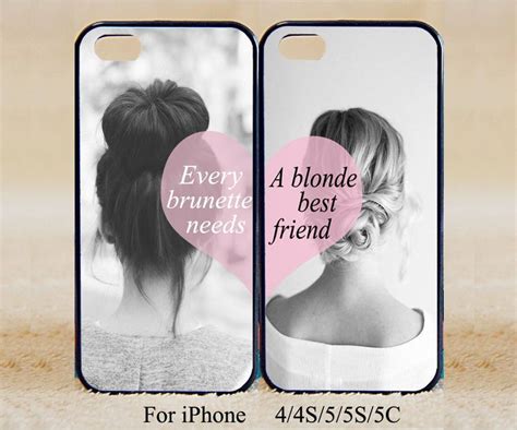 every brunette need a blonde best friendphone by amycases on etsy 14 99 syd bff pinterest