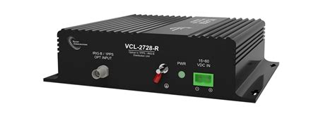 vcl  pps irig   optical fiber distribution solution