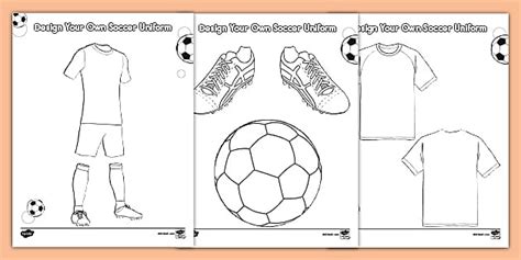 design   soccer uniform coloring sheets twinkl