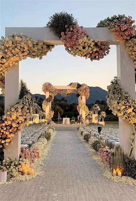 floral wedding arch decoration ideas page    wedding