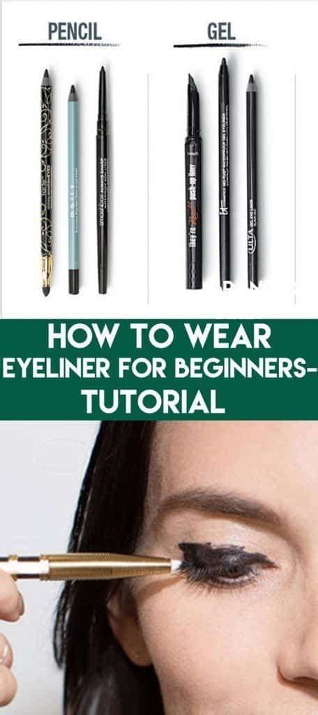 wear eyeliner  beginners tutorial pics