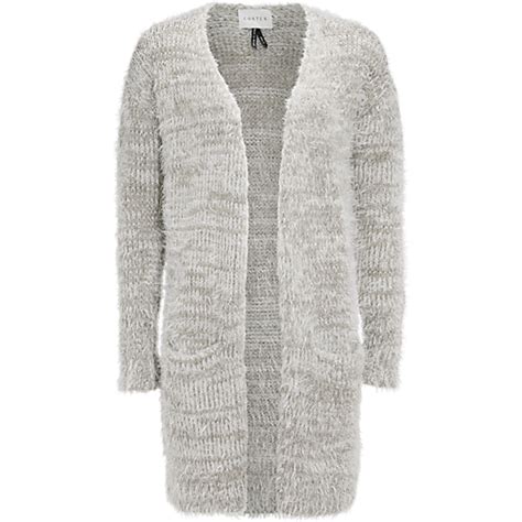 fluffy vest grijs costes fashion vest grijs kleding