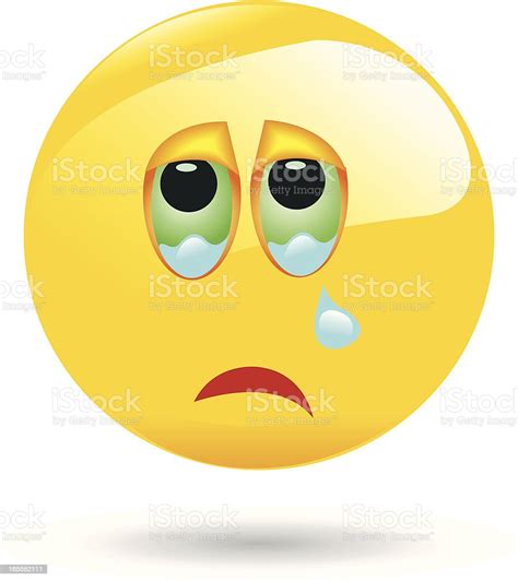 Emoticon Crying Stock Illustration Download Image Now Istock