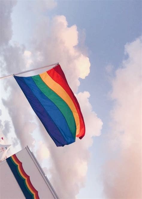 Aesthetic Rainbow Pride Flag Aesthetic Cute