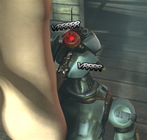 Rule 34 3d Apocalis Assaultron Fallout Fellatio Human Machine Mammal