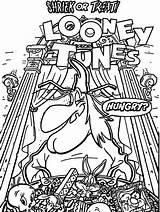 Tunes Looney Coloring Show Vol Halloween Pages Wecoloringpage sketch template
