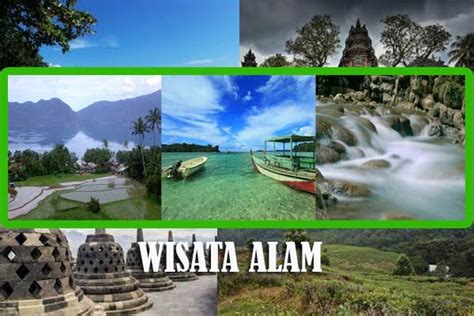 contoh cover objek wisata alam wisata alam tempat wisata indonesia