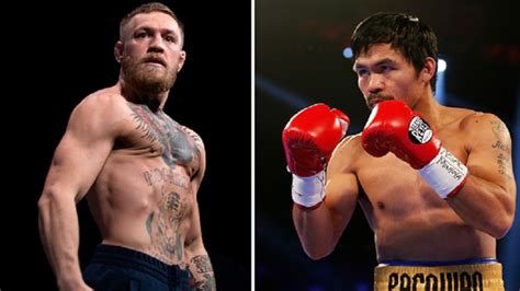 conor mcgregor says he s going to fight manny pacquiao in