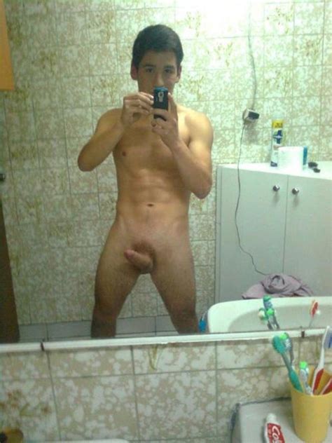 pretty dude posing his hard erect dick nude men with boners