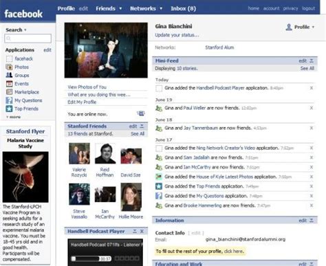 the evolution of the facebook profile [pics]