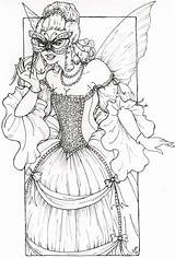 Coloring Masquerade Pages Gown Adult Book Printable Designlooter 93kb 666px Carnaval Coloriage Fairy Fantasy Choose Board Cakes Cool Uploaded User sketch template