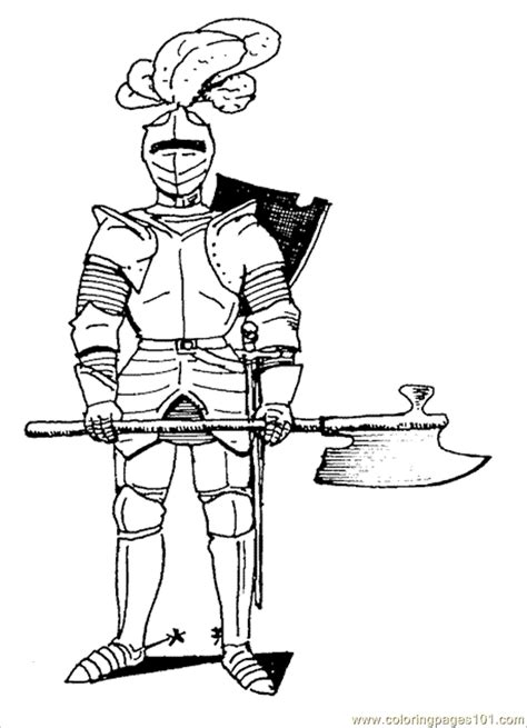 coloring pages knight peoples knights  printable coloring