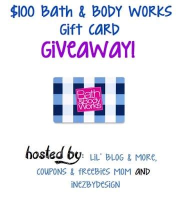 bath  body works gift card giveaway work money fun